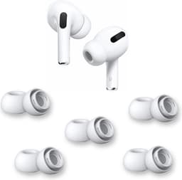 AirPods Pro Oordopjes Large Wit – 5 Paar (10 Stuks) – AirPods Pro Ear Tips Vervanging – Siliconen Oordopjes – Geschikt voor Apple AirPods Pro – Noise Cancelling — thumbnail 1