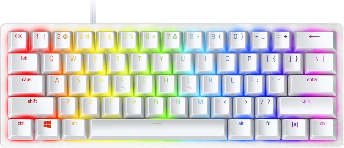 Razer Huntsman Mini Mercury gaming toetsenbord — afbeelding 1