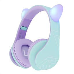 PowerLocus P2 draadloze Over-Ear Koptelefoon Inklapbaar koptelefoon voor kinderen - veilig volume van 85 dB - Bluetooth Hoofdtelefoon - Met microfoon — thumbnail 1