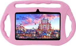 Kindertablet - tablet 7 inch - 16 GB - vanaf 2 jaar - leerzame tablet voor kinderen - Bluetooth - Wifi - spellen - camera - Roze - — thumbnail 4