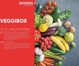 Severin RKG 8935 Dubbel deurs Retro wit — thumbnail 5