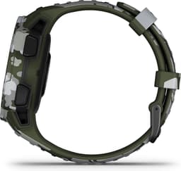 Garmin Instinct Solar - Smartwatch - Robuust GPS Sporthorloge - Zon Oplaadbaar - 45mm - Groen Camo Edition — thumbnail 4