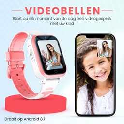 VUBIO 4G Kinder Smartwatch D1 - Incl. SIM - Whatsapp - GPS - WIFI — thumbnail 4