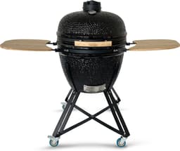Grillx Kamado BBQ - 24 Inch - Incl. Hoes - Barbecue Egg - Houtskool Barbecue - Zwart - Ø 53cm — thumbnail 1