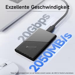 Solacis Harde schijf extern - Harde schijf - 2TB - Draagbaar - Externe harde schijf - Must have voor al uw extra foto's en bestanden! — thumbnail 5