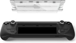 Spigen - Steam Deck screenprotector - Gehard glas met montage frame - Transparant — thumbnail 1