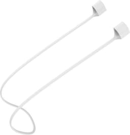 Somstyle Magnetische Band Geschikt Voor Apple Airpods 1, 2, 3, Pro 1 & 2 - Anti Lost Siliconen Strap - Koord - 80cm - Wit — thumbnail 1