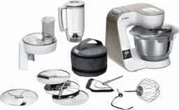 Bosch MUM5 - MUM5XW20 - Keukenmachine - 1000W - 3,9L - Met Weegschaal en Timer - Champagne — thumbnail 1