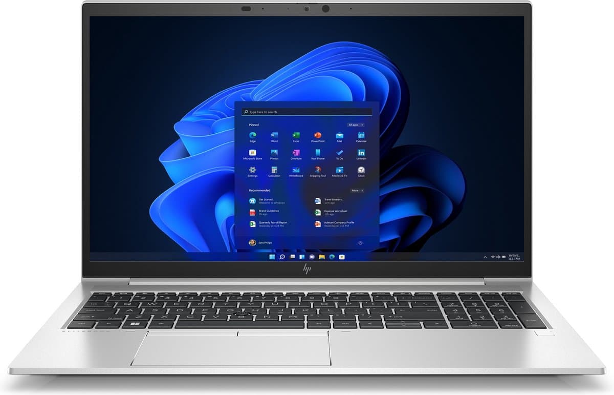 HP 850 G8 Intel® Core™ i5 i5-1135G7 Laptop 39,6 cm (15.6") Full HD 16 GB DDR4-SDRAM 256 GB SSD Wi-Fi 6 (802.11ax) Windows 11 Pro — afbeelding 1