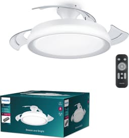 Philips Bliss LED-plafondlamp - met ventilator - wit — thumbnail 1