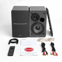 Edifier R1280DBs - Actieve boekenplank speakers - Bluetooth - Subwooferuitgang - Afstandsbediening — thumbnail 2