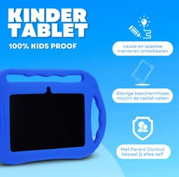 Kindertablet - Vanaf 2 jaar - Kinderlaptop - Tablet - Voor Kinderen - Kind - Inclusief Beschermhoes & Koptelefoon — thumbnail 5