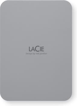 LaCie Mobile Drive Secure externe harde schijf 4 TB USB Type-C 3.2 Gen 1 (3.1 Gen 1) Grijs — thumbnail 1