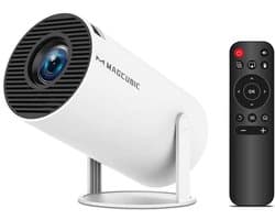Trendique - Mini Beamer - Draagbare Projector - 4K Android 11 HY300 Pro - Outdoor Cinema - HiFi-luidspreker 720P HD ondersteund