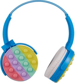 Volkano Koptelefoon kinderen - Hoofdtelefoon - Fidget Series - Koptelefoon Draadloos met Bluetooth - Kinder Koptelefoon - Verstelbaar - AUX in - Blauw — thumbnail 1