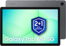 Samsung Galaxy Tab A11 Plus - 5G - 256GB - Gray + 1 jaar extra garantie — thumbnail 1
