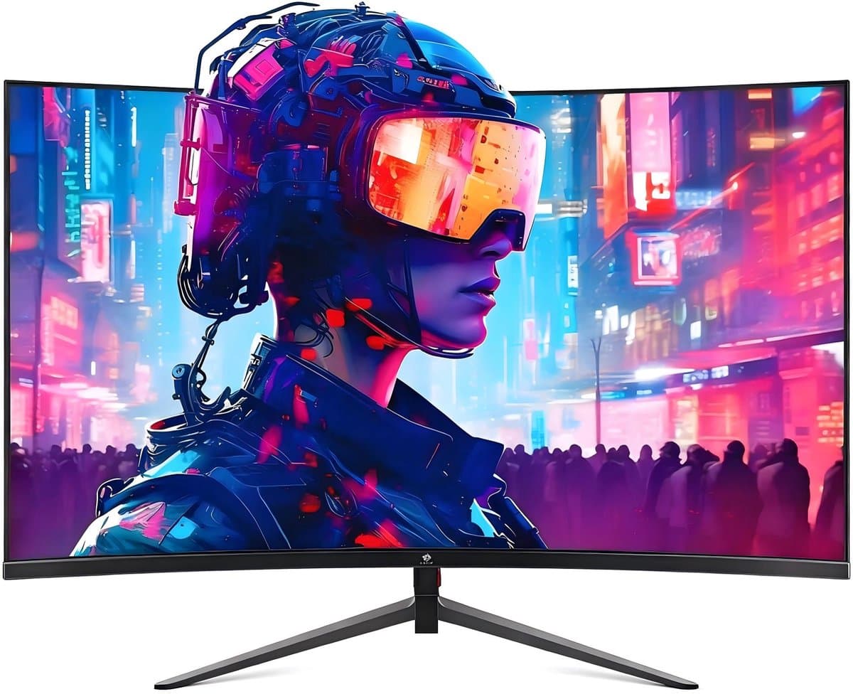 Z-EDGE UG27P 27 Inch Gebogen Game Monitor - 1500R Gebogen Scherm - FHD 1920x1080 Resolutie - 280Hz - MPRT 1ms - HDMI 2.0 & DisplayPort 1.2 - Zwart — afbeelding 1