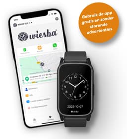 Wiesba® WB80S - GPS Horloge Senior - Smartwatch voor Ouderen - Persoonlijke alarmen - alarm horloge ouderen - GPS Horloge Alzheimer - Valdetectie — thumbnail 4