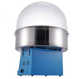 Suikerspinmachine - Elektrisch - 1000 W - Commercieel - Met Deksel - RVS Kom - Inclusief Suikerlepel - Blauw — thumbnail 2