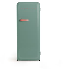 CREATE - Koelkast in retrostijl - Sage - Handvat Terracotta - FRIDGE RETRO 281L — thumbnail 1