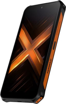 Hammer Energy X2 - 5G-smartphone - 8GB/256GB Zwart en Oranje - bouwtelefoon — thumbnail 4