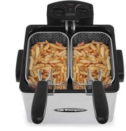 4,5L Friteuse van Roestvrij Staal met 3 Stijlen en Afneembare Handgreep - Compact Design — thumbnail 2