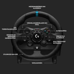 Logitech G923 TRUEFORCE - Racestuur met Force Feedback voor Xbox Series XS, Xbox One & PC — thumbnail 4