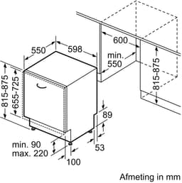 Siemens SN63HX02CN met RVS Kuip en extra besteklade — thumbnail 2