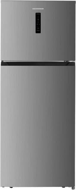 Heinner HF-HM415NFINVSD Koel-vriescombinatie 415 L – Full No Frost – Inverter – Elektronische Bediening met Touch Display – Superkoelfunctie – Zilver – 5 Jaar Garantie — thumbnail 1
