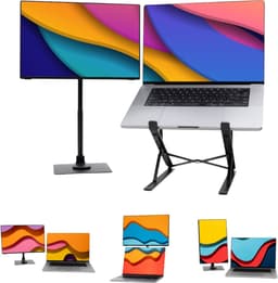 Blerron Flow - Portable Monitor - 2.5K - 16 Inch - Draagbare Monitor - Beeldscherm - Incl. Monitor en Laptop Standaard - 2560x1600 UHD — thumbnail 1