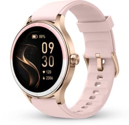 Norva Smartwatch Dames - Sport Horloge met Bellen en Hartslagmeter - AMOLED Scherm - 100+ Sportmodi - Roze Dames — thumbnail 1