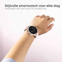 Norva Smartwatch Dames - Sport Horloge met Bellen en Hartslagmeter - AMOLED Scherm - 100+ Sportmodi - Roze Dames — thumbnail 4