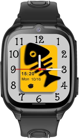 Mayni SmartWatch 4G - Smartwatch Kinderen - GPS Horloge Kind - GPS Tracker - Bellen/Videobellen - SOS - SIM - Waterdicht - Zwart — thumbnail 2