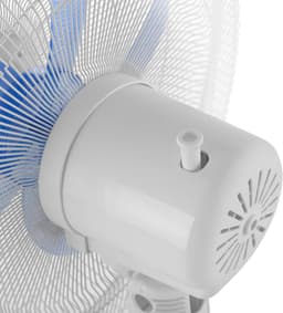 Stijlvolle Staande Ventilator met 3 Snelheden, Draaibare Kop en Hoogteverstelling - 45 W, Wit — thumbnail 2