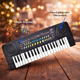 OodBlue Piano Keyboard - 37 Toetsen - Draagbaar & Multifunctioneel - Voor Kinderen — thumbnail 1