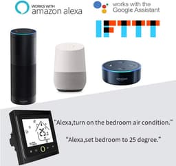 Slimme Wifi Thermostaat voor Elektrische Vloerverwarming met Spraakbesturing — thumbnail 5