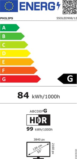 Philips 55OLED908/12 AMBILIGHT tv, Ultra HD OLED, Ambilight 3 net gen., Google TV, Ultra HD Premium, P5 AI Perfect Picture 139,7 cm (55") 4K Ultra HD Wifi Metallic — thumbnail 2