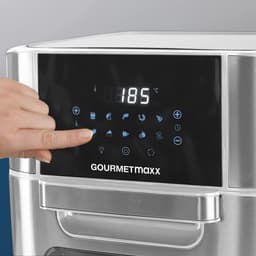 Vertikale heteluchtfriteuse 10L met 4 niveaus, Touchscreen en Ruimtebesparend Ontwerp — thumbnail 3