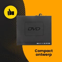 Premes DVD Speler Met HDMI - Full HD - 1080P - Inclusief HDMI, AV-Kabel En Afstandsbediening - USB - DVD En CD Speler — thumbnail 4