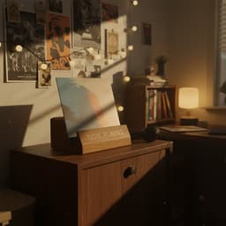VIN UP® - Houten LP Houder 'Now Playing' - LP Standaard & Platenhouder voor Vinyl Display - Cadeau voor Muziekliefhebber — thumbnail 5