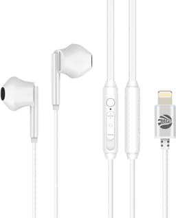 MG DS1400 Stereo Earphones - HiFi-iOS Aansluiting - Wit - Met Draad — thumbnail 1