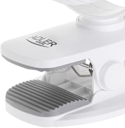 Draagbare Ventilator met Klem en LED-Verlichting – 3 Snelheden – Oplaadbaar – Tafelventilator – Mini ventilator - USB – 6 W – Wit - Adler AD 7335 — thumbnail 2