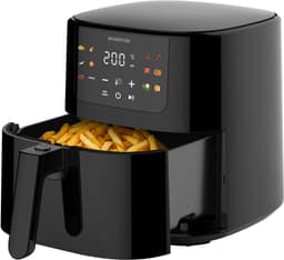 Inventum GF501HLDB Airfryer XL - 5L - 11 programma's - 70-200 °C - Tot 5 personen - Zwart - WK — thumbnail 1