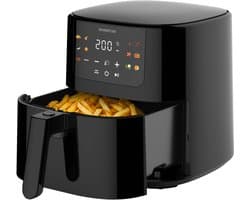 Inventum GF501HLDB Airfryer XL - 5L - 11 programma's - 70-200 °C - Tot 5 personen - Zwart - WK