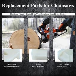 Plaat- en bumperstrip kit geschikt voor Husqvarna 268, 272, 272XP, 266, 61 en 66 kettingzagen, duurzaam en betrouwbaar voor optimale bescherming en prestaties — thumbnail 3