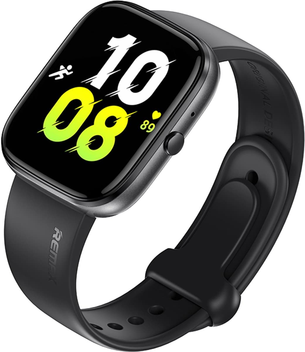 Remax WATCH25 - SmartWatch - IP68 - Sport Modi - Zwart — afbeelding 1
