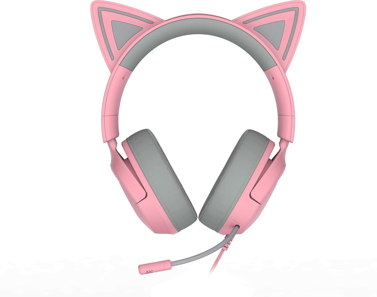 Razer Kraken Kitty V3 X - Gaming Headset - 7.1 Surround - 3.5mm - Roze — afbeelding 1