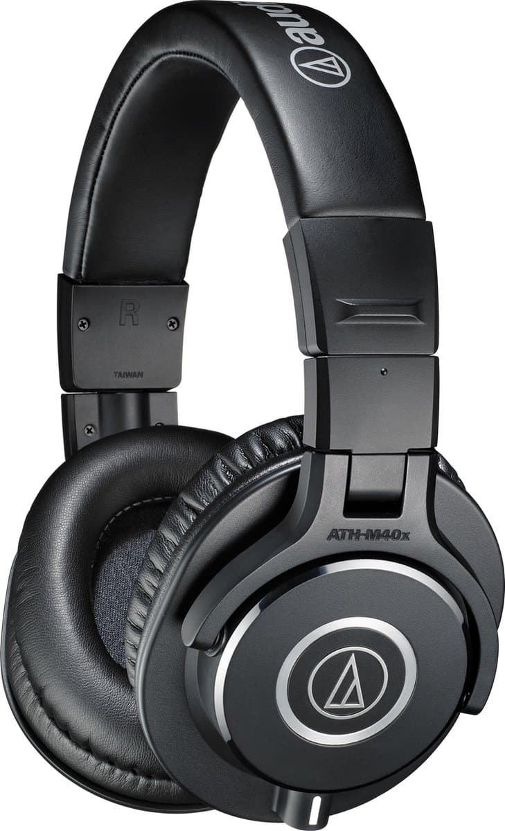 Audio Technica M40X - Over-ear koptelefoon - Zwart — afbeelding 1