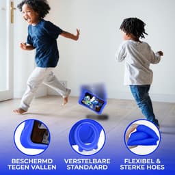 Relave Kindertablet 8 Inch - Kindertablet vanaf 3 Jaar – 3000mAh batterij – 32 GB geheugen – 2Gb RAM – Ouderlijk Toezicht – NL apps – Incl. Beschermhoes – Blauw — thumbnail 4