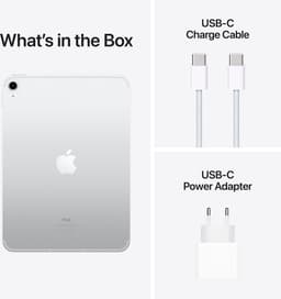 Apple iPad (2022) - 10.9 inch - WiFi + 5G - 64GB - Zilver — thumbnail 3